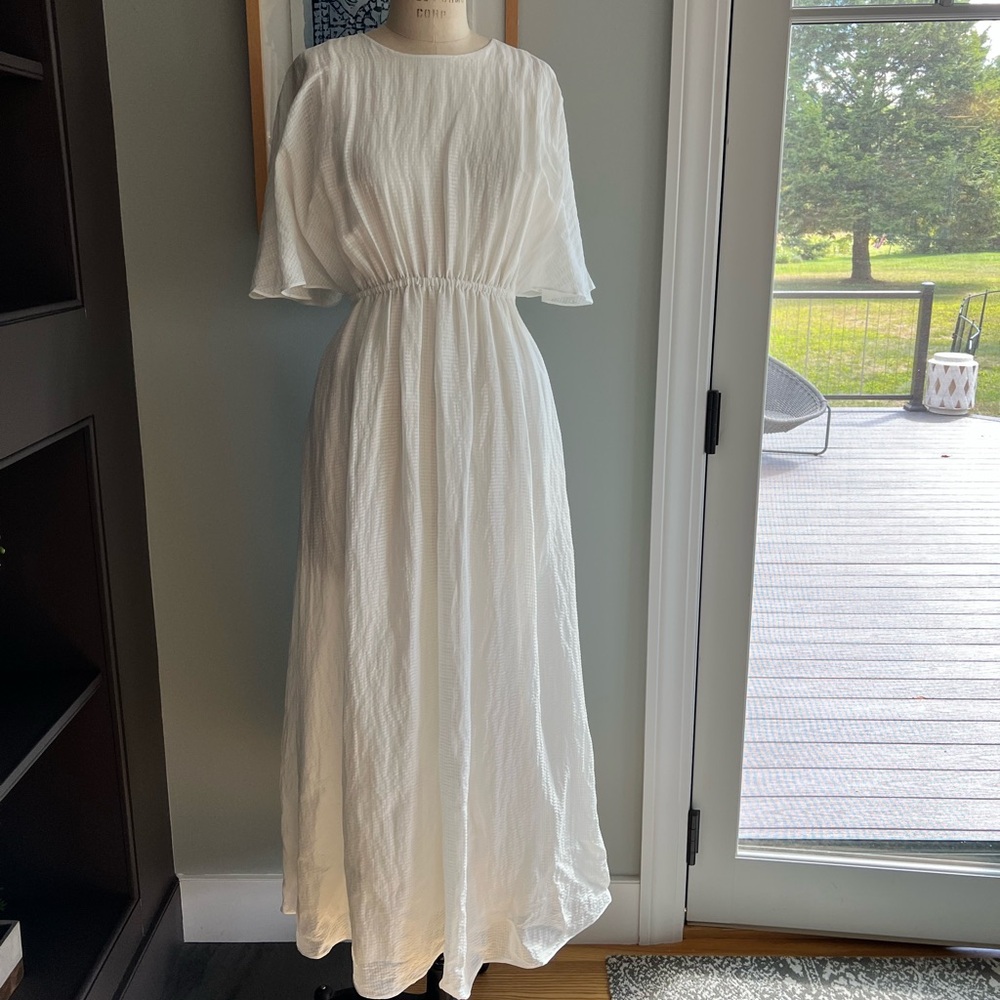Banana Republic Creamy White Dress size S NWT - Picture 4 of 14
